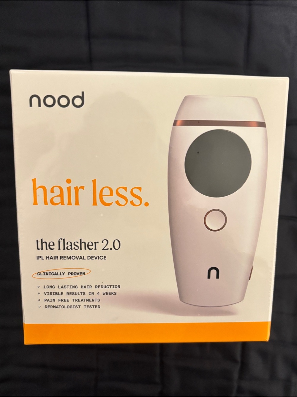Hair Less The Flasher 2.0 IPL Hair Removal Device - White